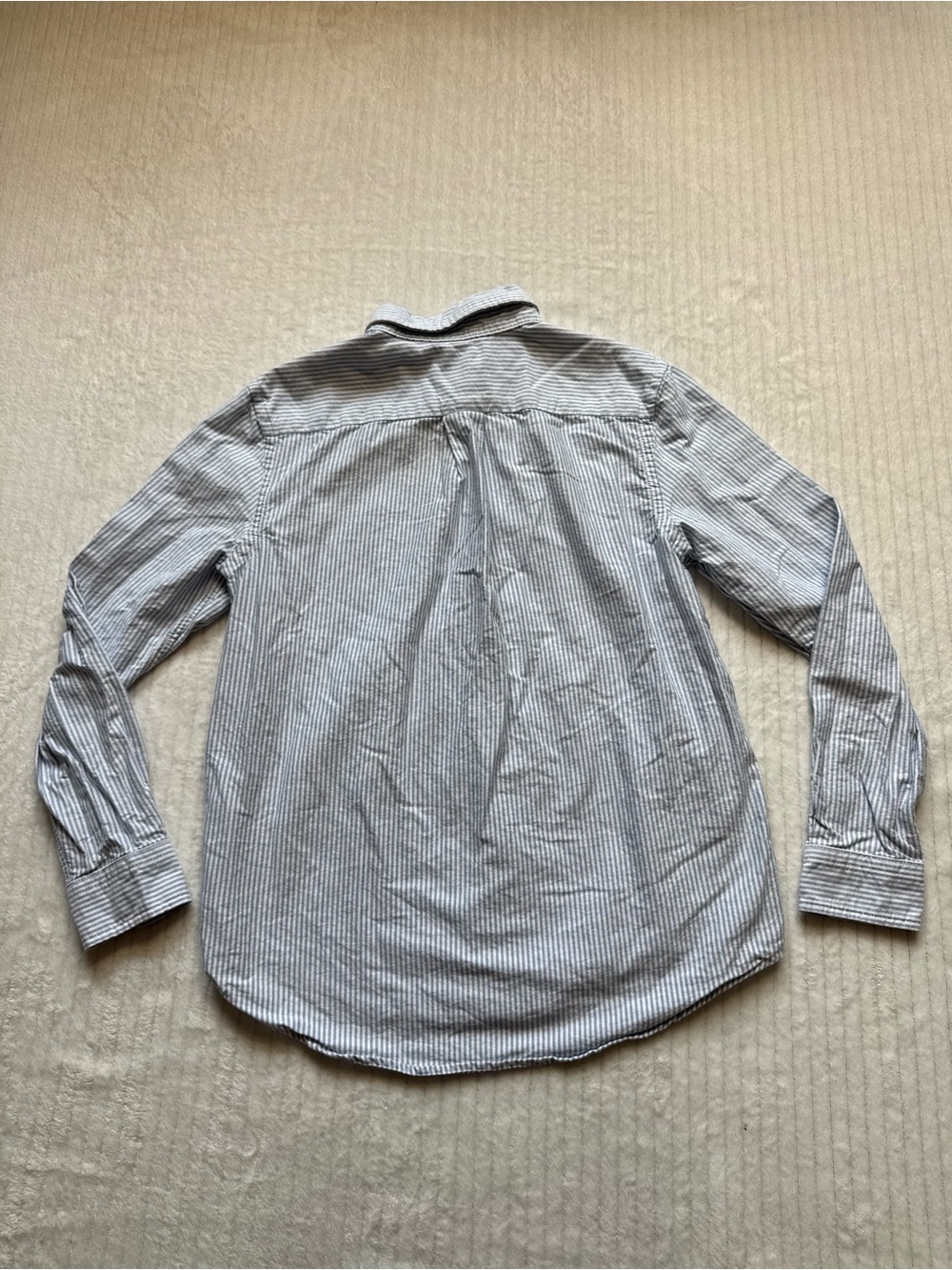 Polo by Ralph Lauren Blue & White Striped Button-Down Shirt - Picture 10 of 10